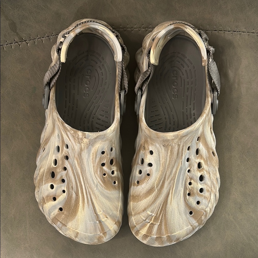 Crocs Marble Sandals M6 W8